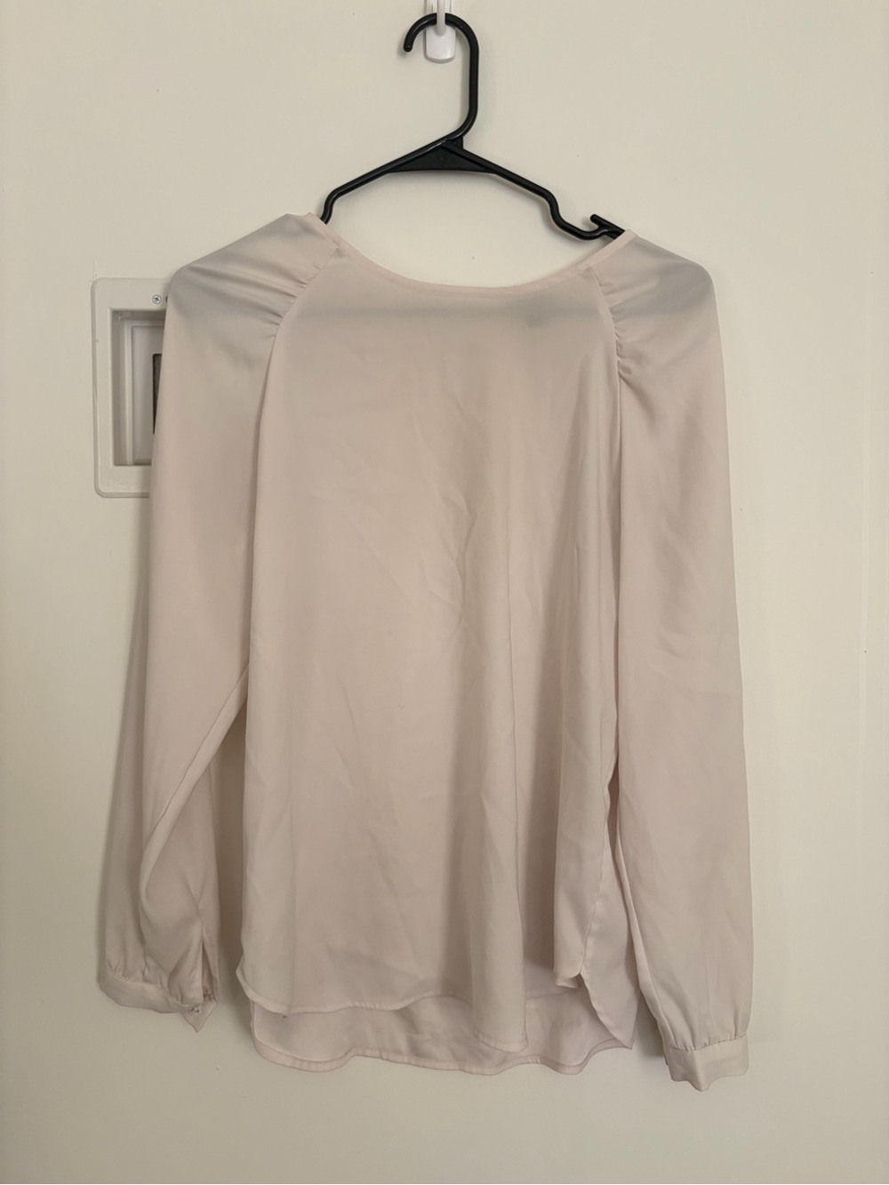 White Women's Long-Sleeve Blouse